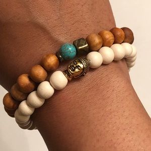 🆕Wood Bead Fashion Stretch Bracelet